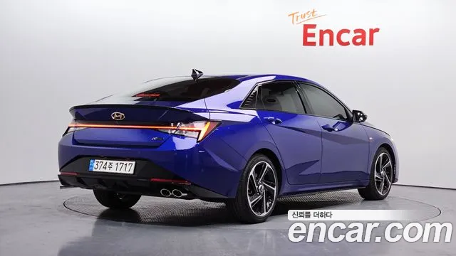 Hyundai Avante CN7 — Фото автомобиля 2