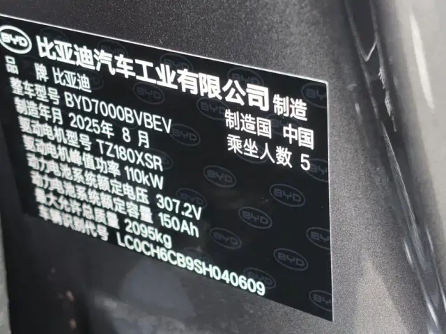 BYD Qin L — Фото автомобиля 28