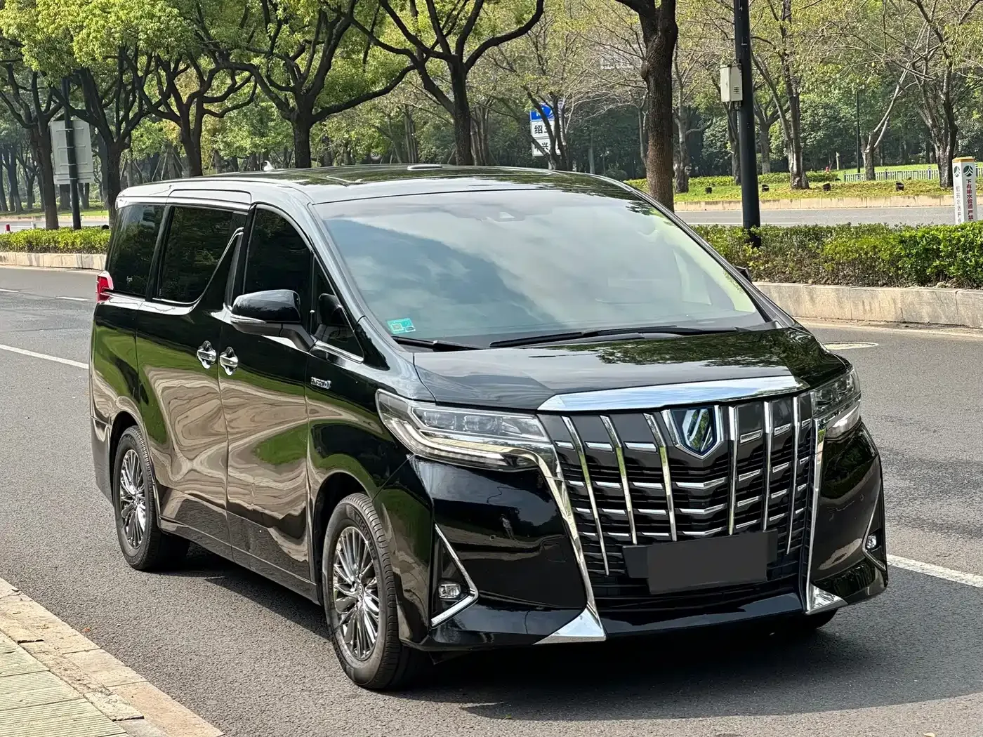 Toyota Alphard 2021 Hybrid 2.5L Premium — Фото автомобиля 2