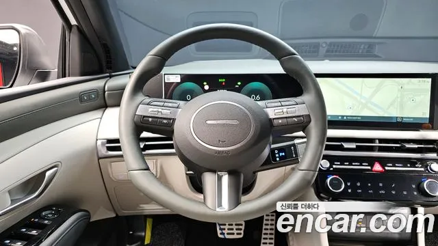 Hyundai Tucson Новый Tucson (NX4) Бензин 1.6 турбо 2WD — Фото автомобиля 13