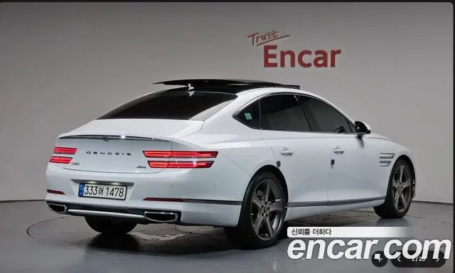 Genesis G80 Бензин 2.5 турбо AWD — Фото автомобиля 2