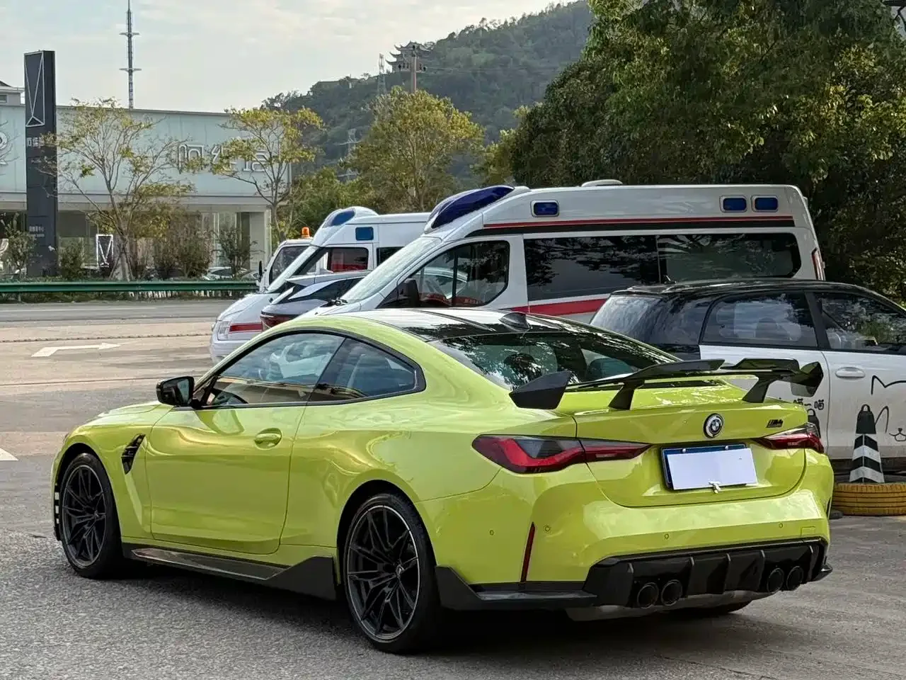BMW BMW M4 2022 M4 Coupe M xDrive Thunder Edition — Фото автомобиля 4
