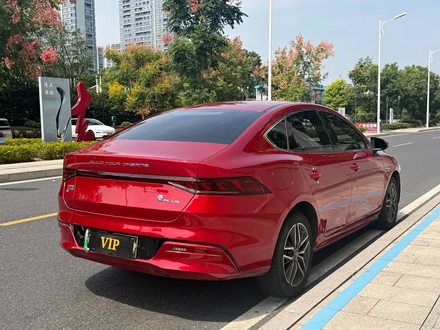 BYD Qin PLUS 2021 EV 400KM Luxury Model — Фото автомобиля 5