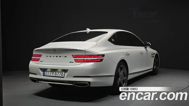 Genesis G80 Бензин 2.5 турбо AWD — Фото автомобиля 2
