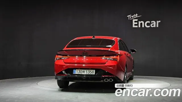 Hyundai AVANTE Avante (CN7) 1.6 Turbo N Line — Фото автомобиля 4