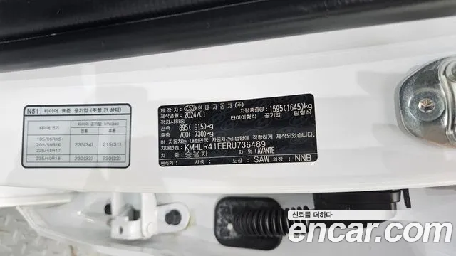 Hyundai AVANTE Новый Avante (CN7) — Фото автомобиля 30