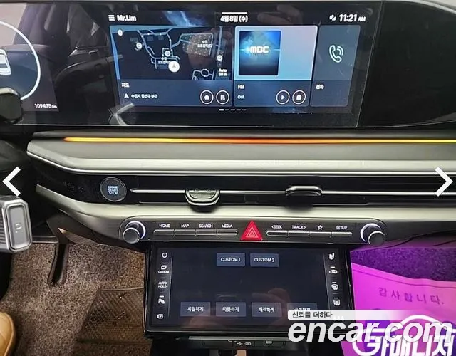 Hyundai Grandeur Grandeur (GN7) 3.5 LPG 2WD (Такси) — Фото автомобиля 10