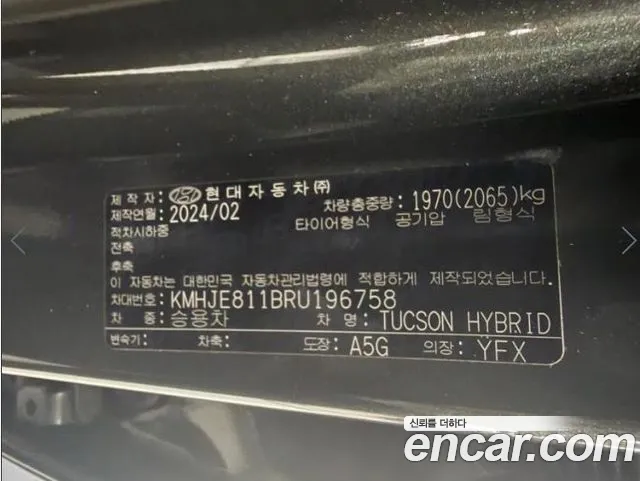 Hyundai Tucson NX4 — Фото автомобиля 18