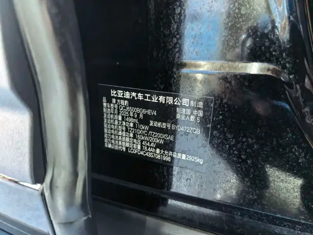 BYD FangChengBao Titanium 7 — Фото автомобиля 20
