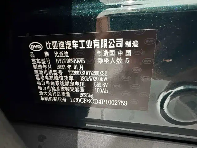 BYD Han — Фото автомобиля 12