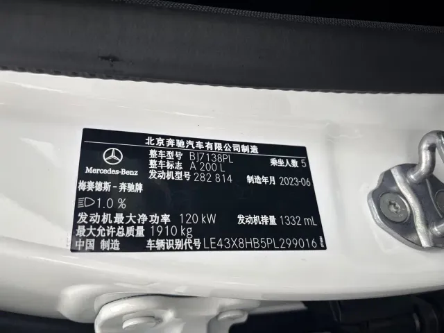Mercedes-Benz Mercedes-Benz A-Class 2023 A 200 L Fashion — Фото автомобиля 12