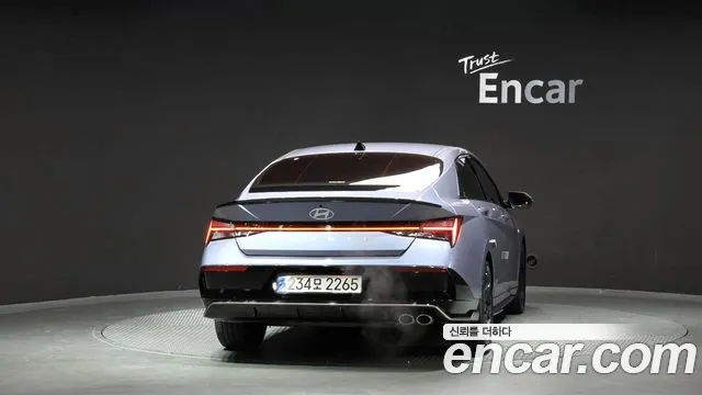 Hyundai Avante CN7 — Фото автомобиля 4