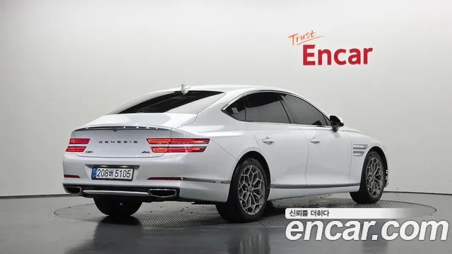 Genesis G80 Бензин 2.5 турбо AWD — Фото автомобиля 2
