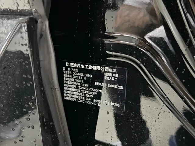 BYD FangChengBao Leopard 8 — Фото автомобиля 11