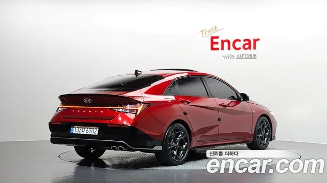 Hyundai Avante CN7 — Фото автомобиля 2