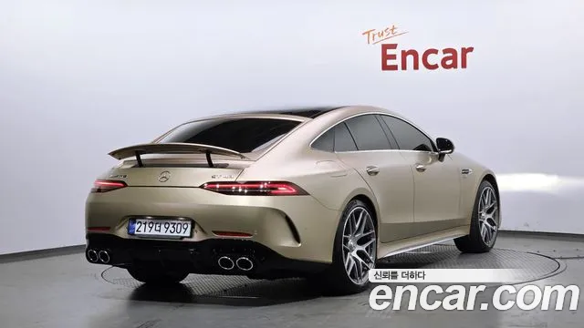 Mercedes-Benz AMG GT 4 двери 43 4MATIC+ Dynamic Golden Daylight — Фото автомобиля 2